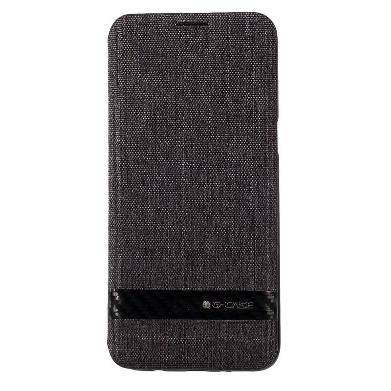 Flip Kotelot Samsung Galaxy S8 Czarny Płótno
