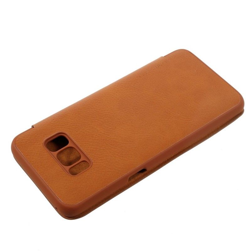 Flip Kotelot Samsung Galaxy S8 Czerwony Czarny Etui na Telefon Seria G-Case