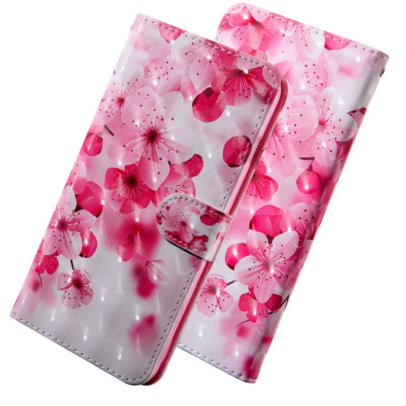 Etui Folio iPhone 11 Pro Różowe Kwiaty