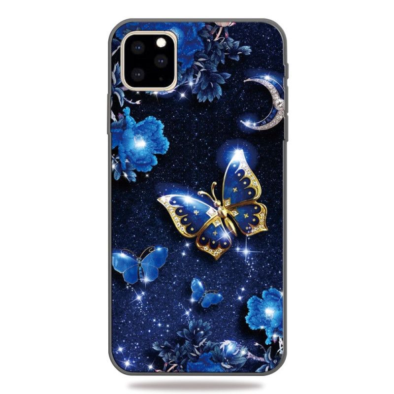 Etui iPhone 11 Pro Motyl W Księżycową Noc