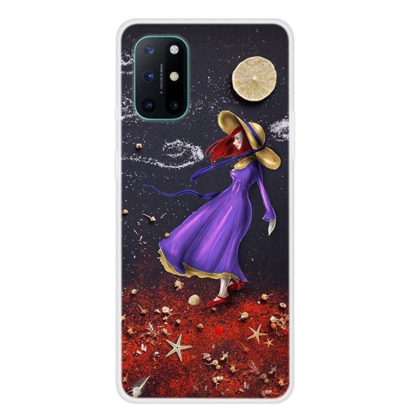 Etui OnePlus 8T Kobieta W Morzu