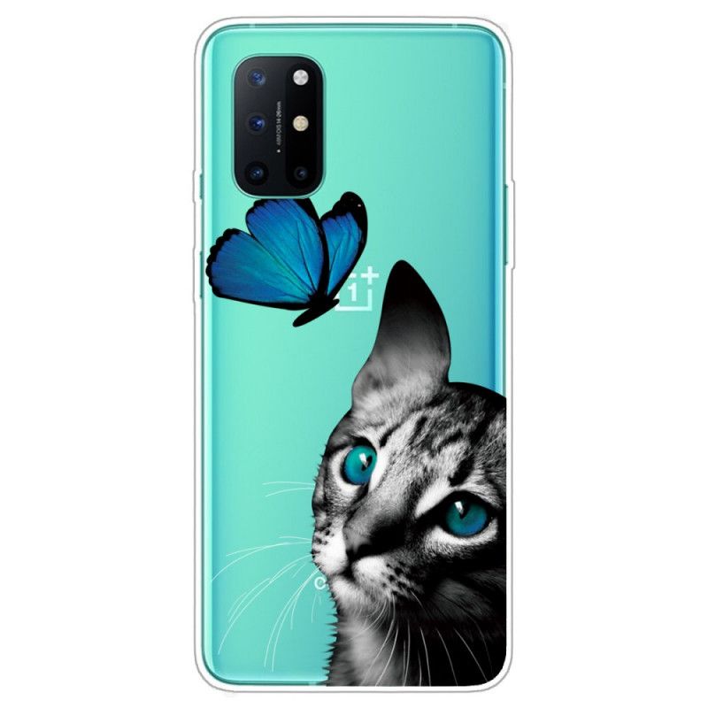 Etui OnePlus 8T Kot I Motyl