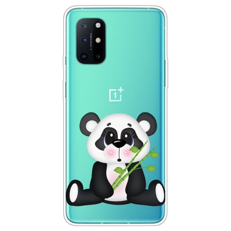 Etui OnePlus 8T Przezroczysta Smutna Panda