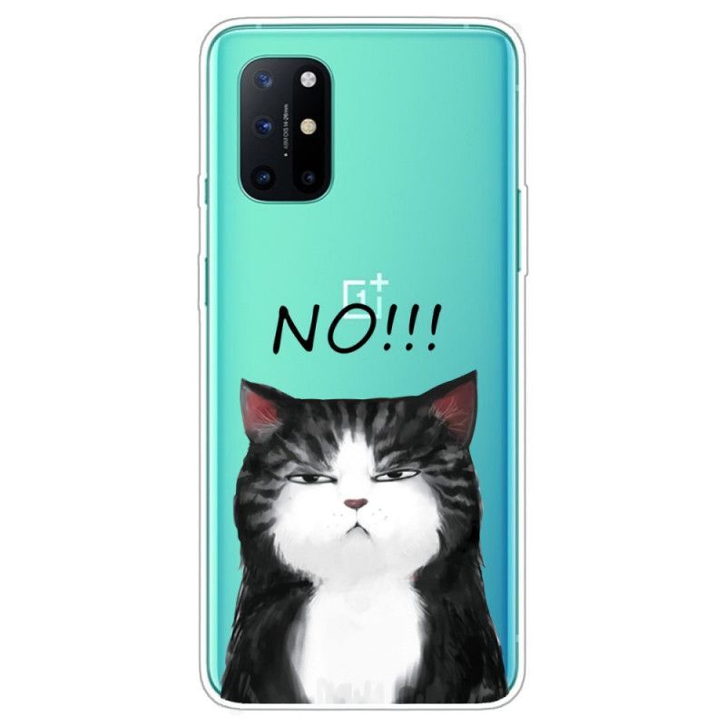 Futerały OnePlus 8T Etui na Telefon Kot. Który Mówi Nie