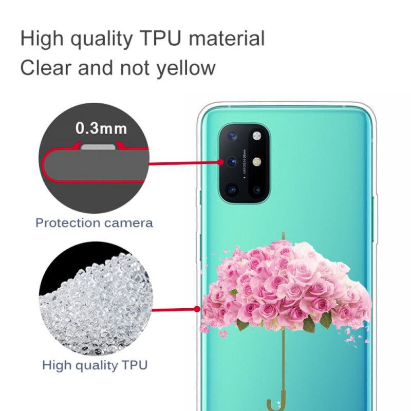 Futerały OnePlus 8T Etui na Telefon Parasol W Różach