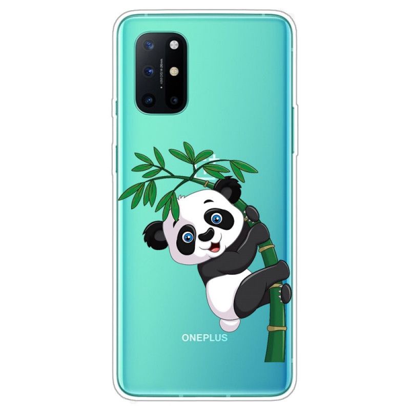 Futerały OnePlus 8T Etui na Telefon Przezroczysta Panda Na Bambusie