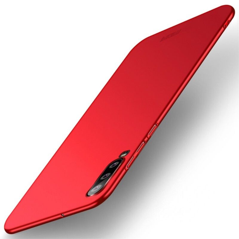 Etui Huawei P30 Czerwony Czarny Mofi Etui Ochronne