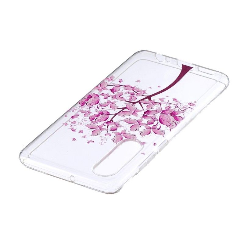 Etui Huawei P30 Przezroczyste Drzewo W Szaleństwie