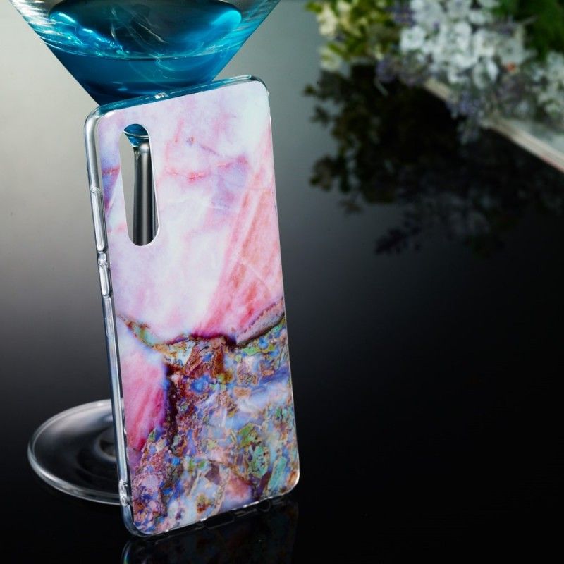 Etui Huawei P30 Wielokolorowy Marmur