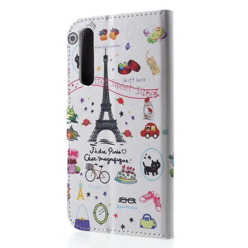 Obudowa Huawei P30 Etui na Telefon Kocham Paryż