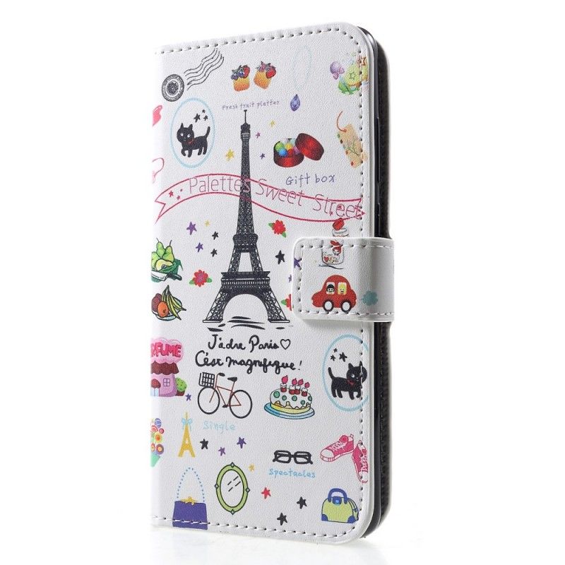 Obudowa Huawei P30 Etui na Telefon Kocham Paryż