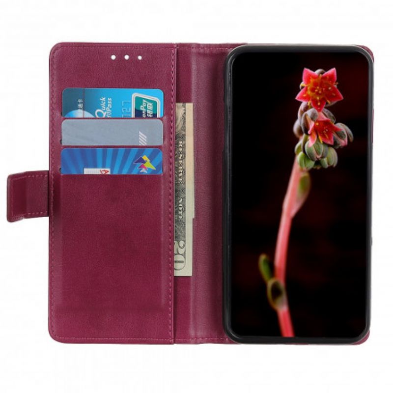 Etui Folio Sony Xperia 10 Iii Klasyczny Skórzany Styl