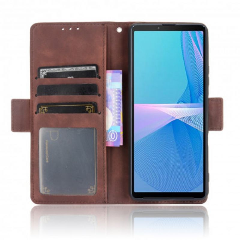 Etui Folio Sony Xperia 10 Iii Multi-karta Pierwszej Klasy