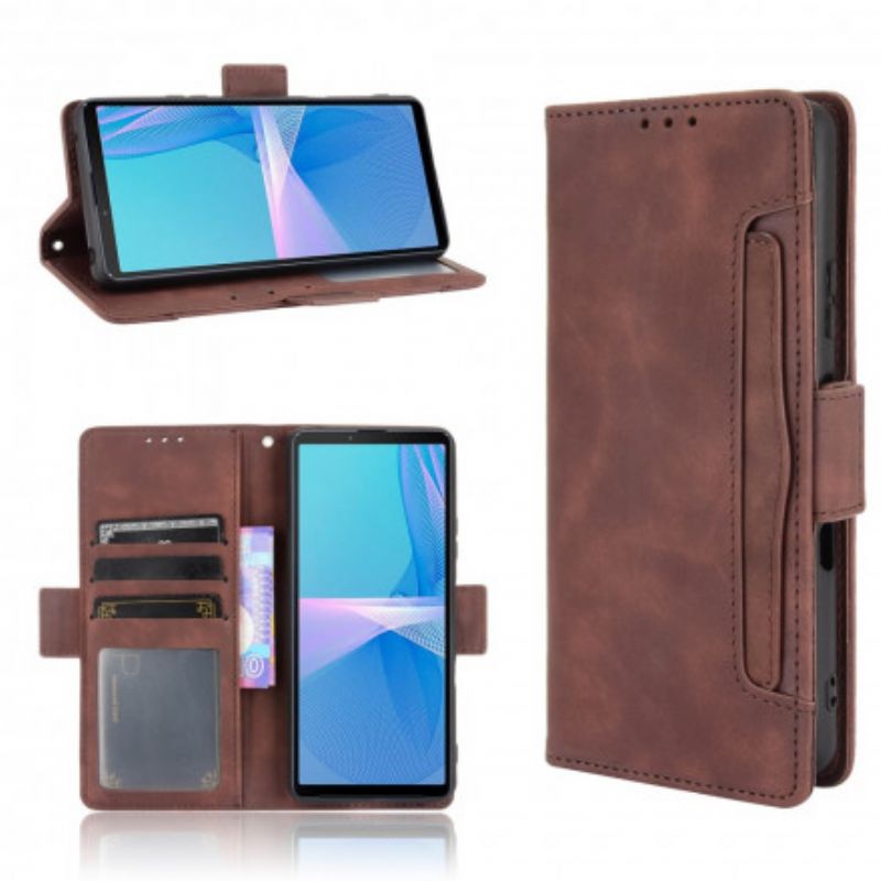 Etui Folio Sony Xperia 10 Iii Multi-karta Pierwszej Klasy