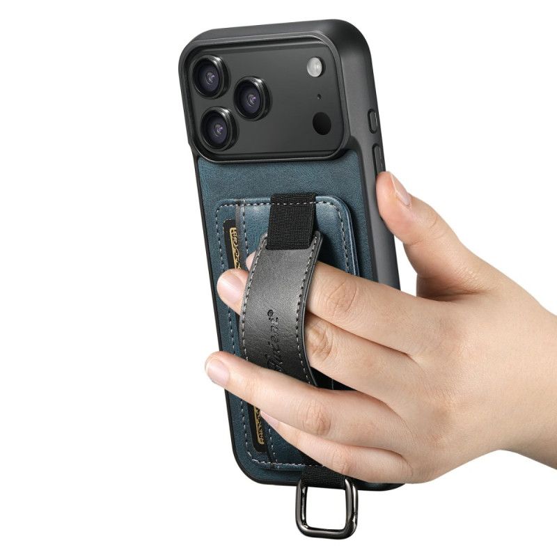 Etui Do iPhone 17 Pro Max Uchwyt Na Kartę I Pasek Suteni