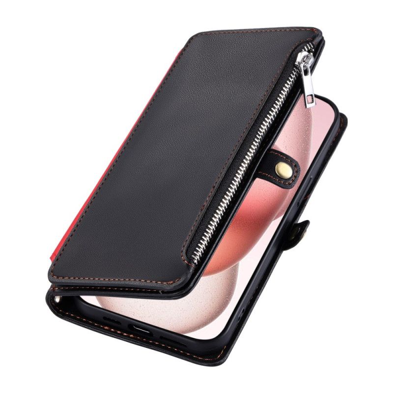 Etui Folio iPhone 17 Pro Max Retro Premium Etui Ochronne