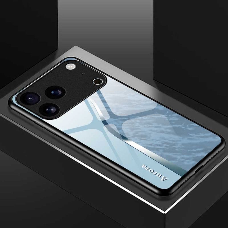 Etui iPhone 17 Pro Max Jasnoniebieskie Szkło Hartowane Etui Ochronne