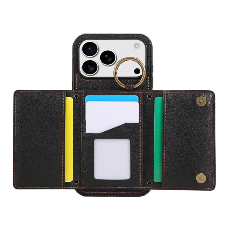 Etui iPhone 17 Pro Max Portfel I Pasek Na Ramię Etui Ochronne