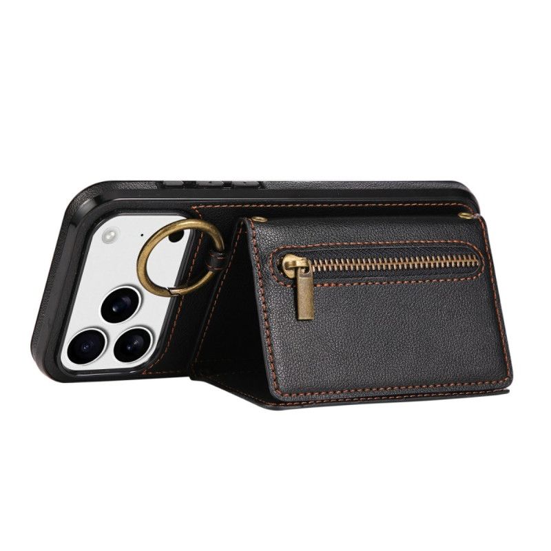 Etui iPhone 17 Pro Max Portfel I Pasek Na Ramię Etui Ochronne