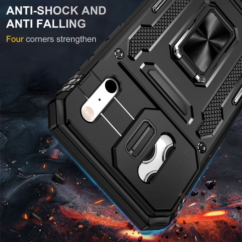 Etui iPhone 17 Pro Max Uchwyt I Osłona Obiektywu Z Efektem Metalu Etui Ochronne