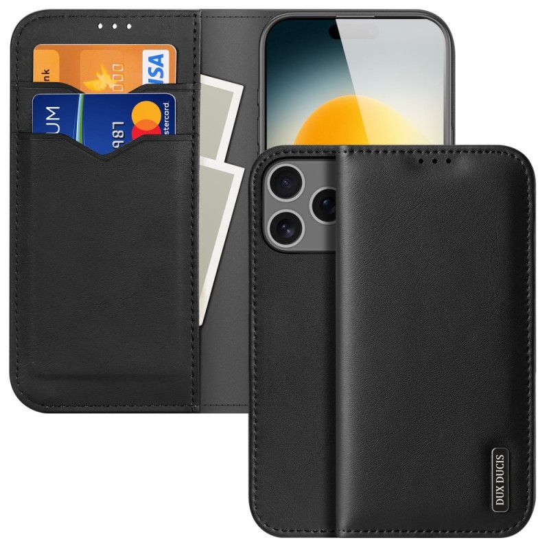 Flip Case Für iPhone 17 Pro Max Dux Ducis Hivo Serie