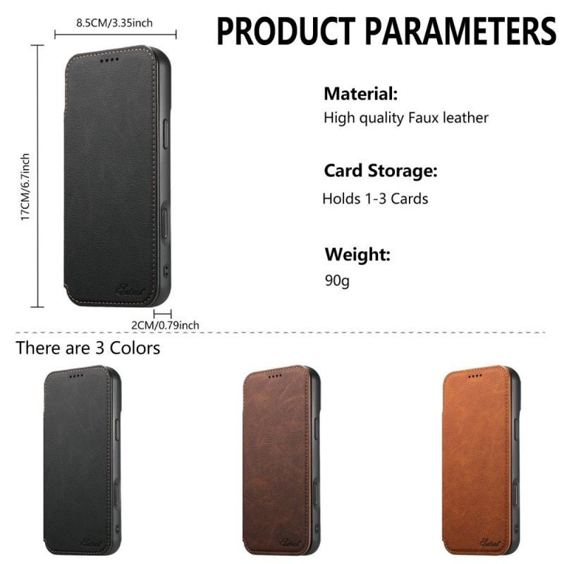 Flip Kotelot Do iPhone 17 Pro Max Zgodny Z Magsafe Suteni