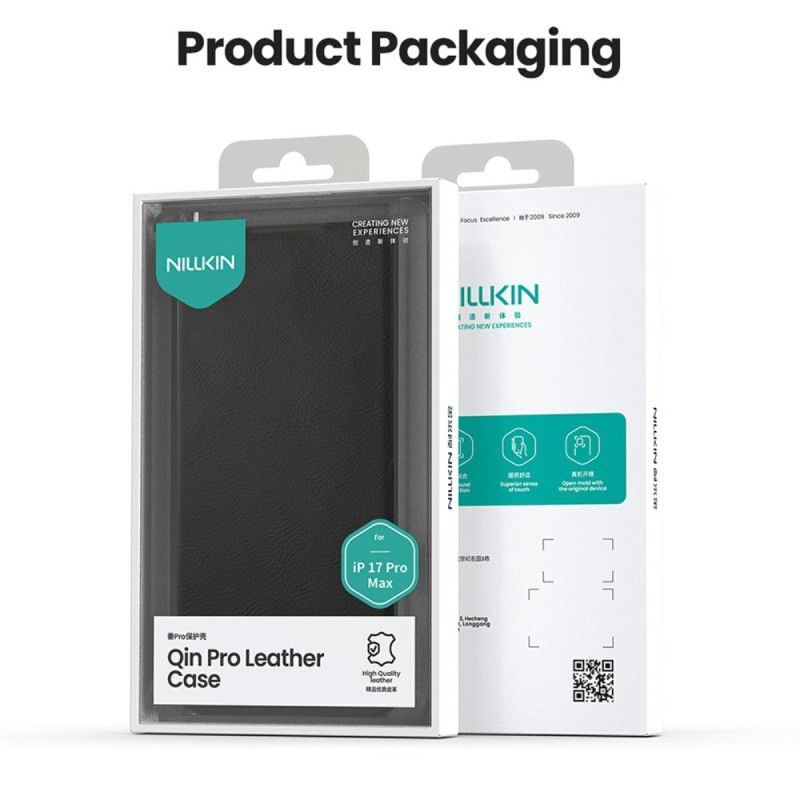 Flip Kotelot iPhone 17 Pro Max Etui Na Telefon Qin Pro Series Nillkin