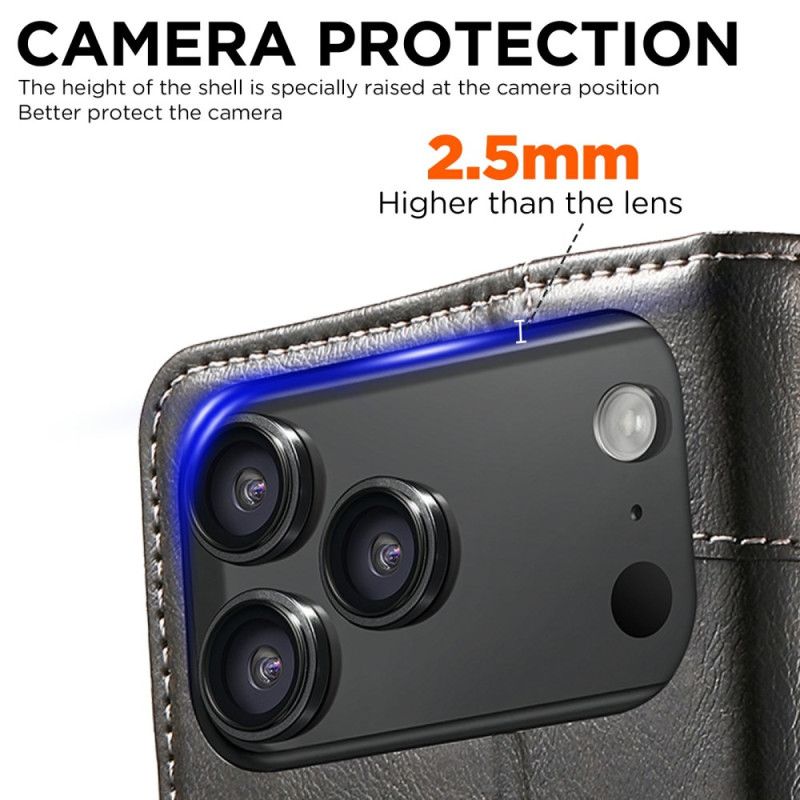 Flip Kotelot iPhone 17 Pro Max Vintage Suteni