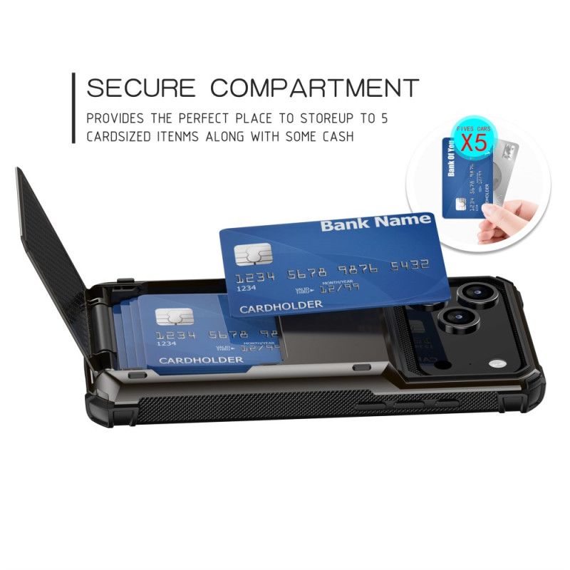 Futerały iPhone 17 Pro Max Etui Na Telefon Odchylany Uchwyt Na Karty