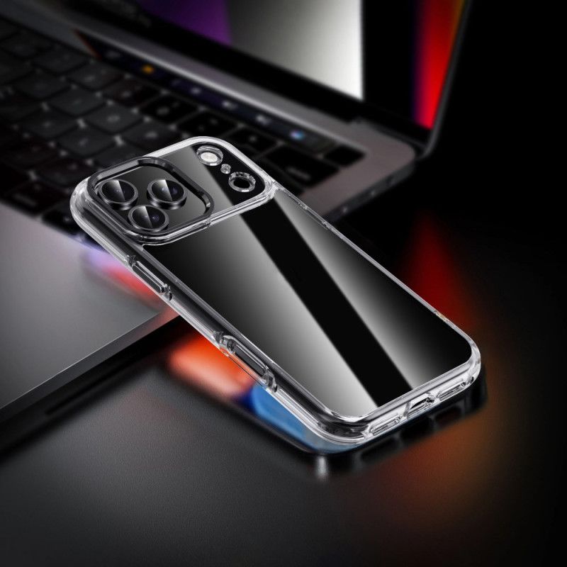 Hülle Für iPhone 17 Pro Max Ipaky Transparenter Metall-linsenrahmen