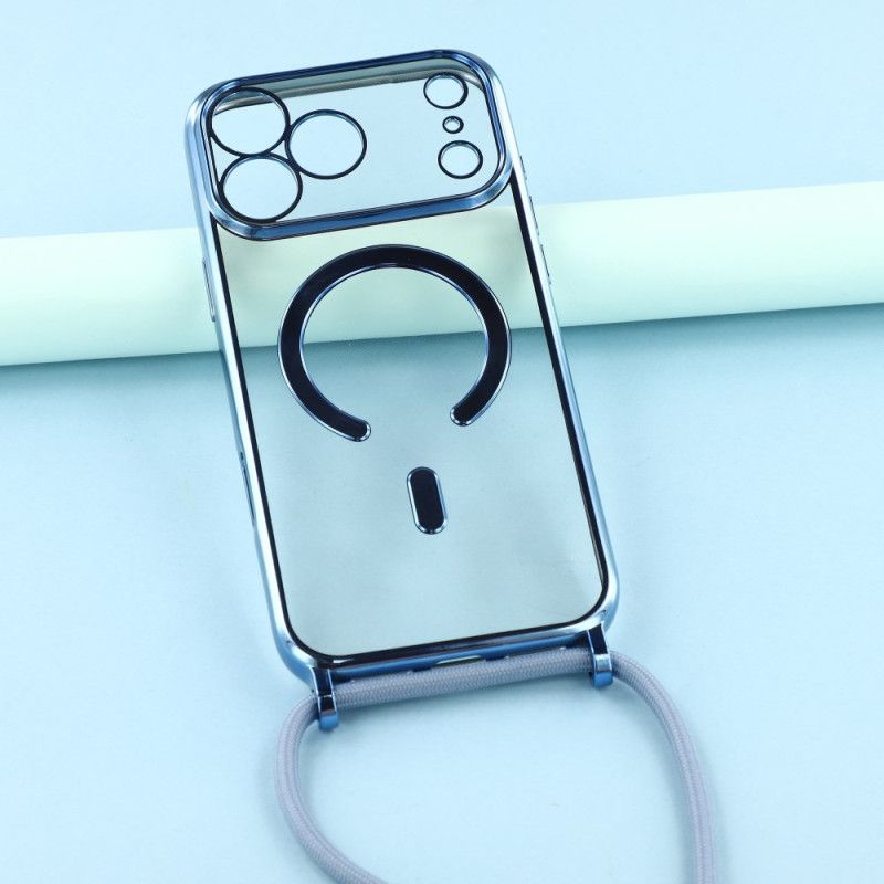 Hülle Für iPhone 17 Pro Max Magsafe-kabel Transparent