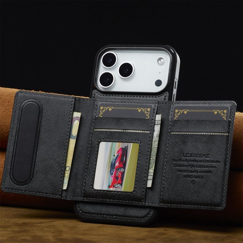 Hülle iPhone 17 Pro Max Handyhülle Magsafe Wallet Lc.imeeke