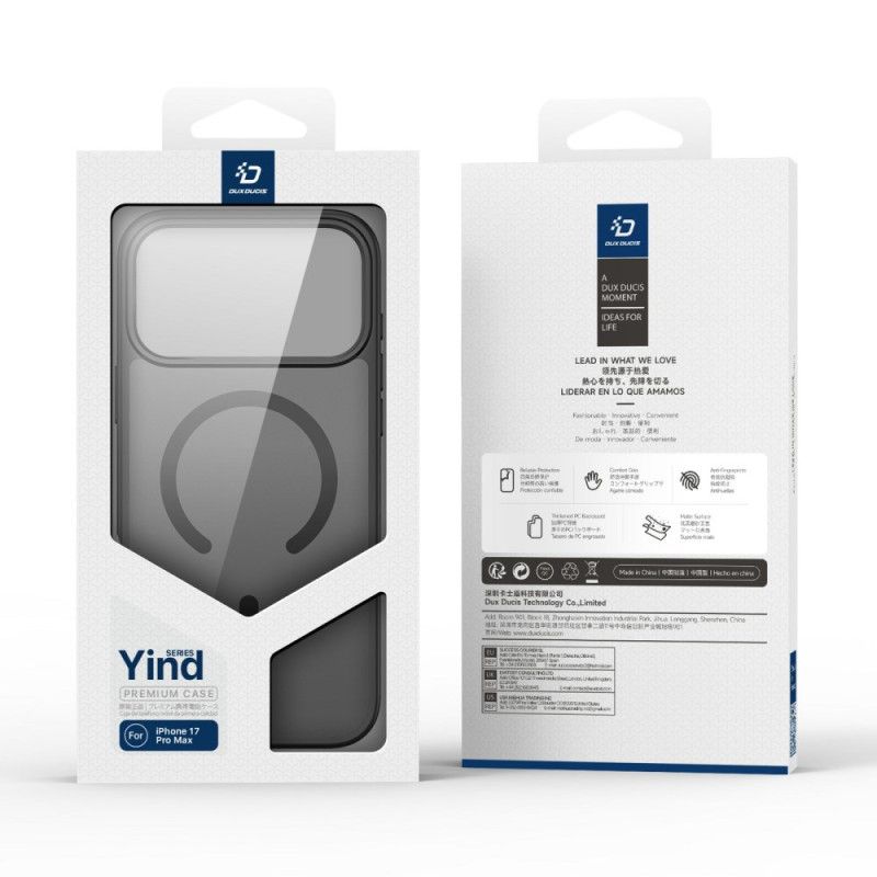 Hülle iPhone 17 Pro Max Magsafe Yind Serie Dux Ducis
