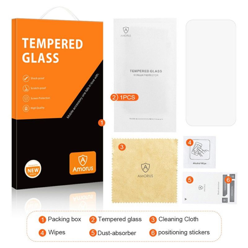 Szkło Hartowane Ochronne Na Ekran Do iPhone'a 17 Pro Max