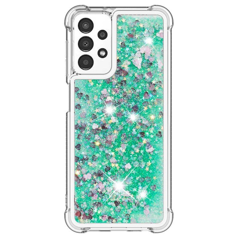 Etui do Samsung Galaxy A13 Pragnienia Cekiny