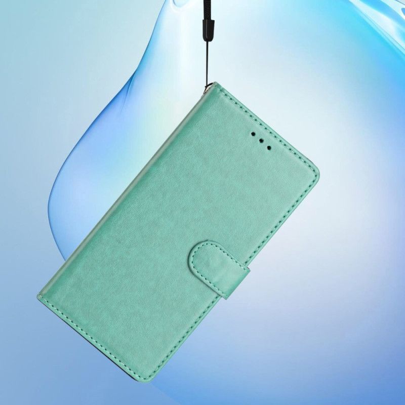 Etui Folio Do Xiaomi 15 Pro Sztuczna Skóra Z Paskiem