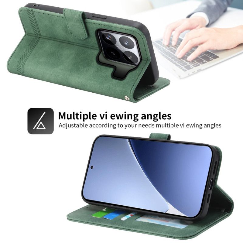 Etui Folio Xiaomi 15 Pro Dierfeng Etui Ochronne