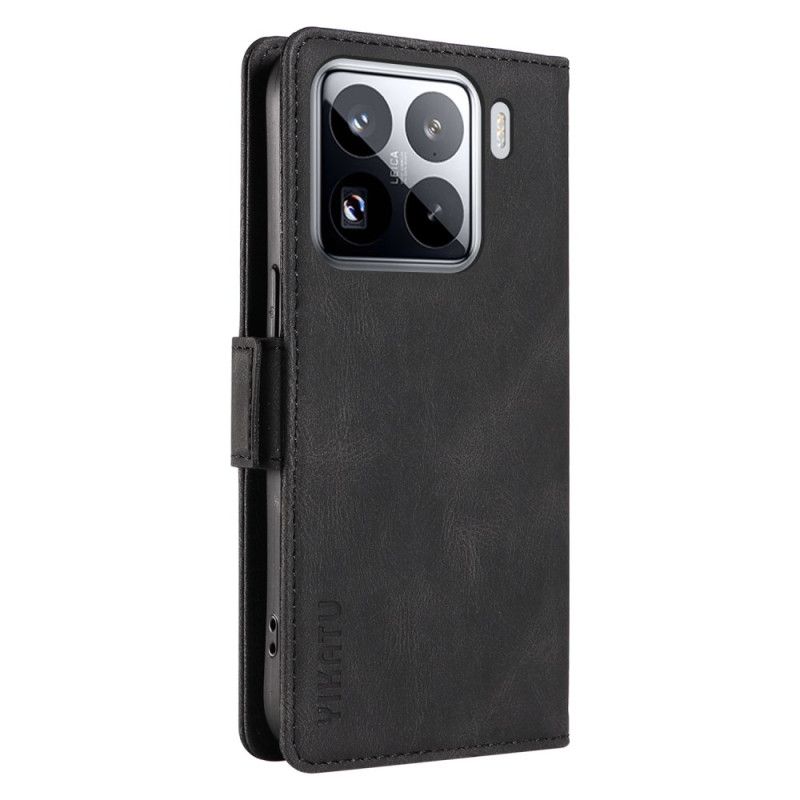 Etui Folio Xiaomi 15 Pro Yikatu Efekt Zamszu Etui Ochronne