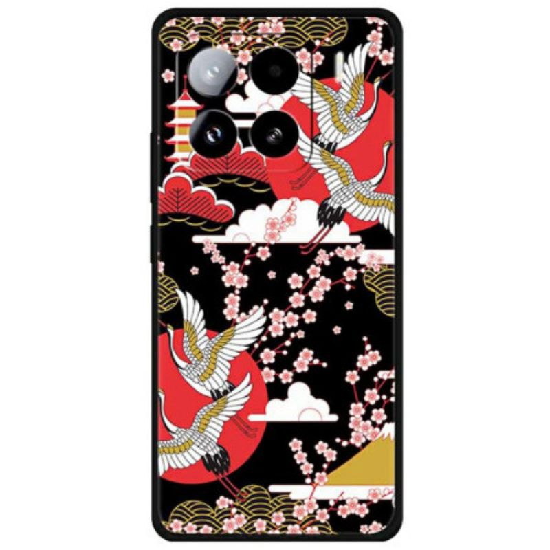 Etui Xiaomi 15 Pro CZtery Żurawie W Locie