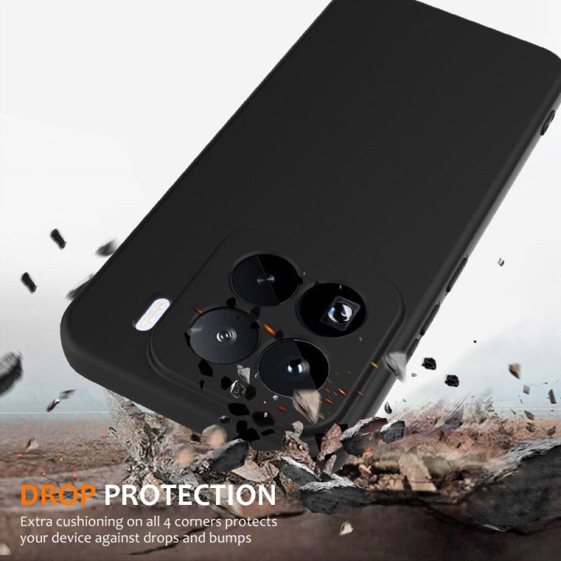 Etui Xiaomi 15 Pro Płynny Silikon Zgodny Z Magsafe Z Paskiem Etui Ochronne