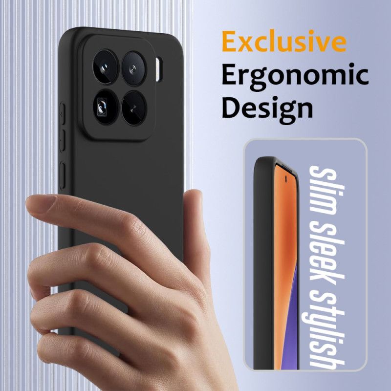 Etui Xiaomi 15 Pro Płynny Silikon Zgodny Z Magsafe Z Paskiem Etui Ochronne