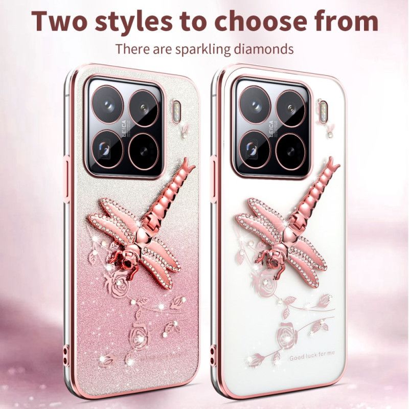 Etui Xiaomi 15 Pro Stojak Kadem Dragonfly