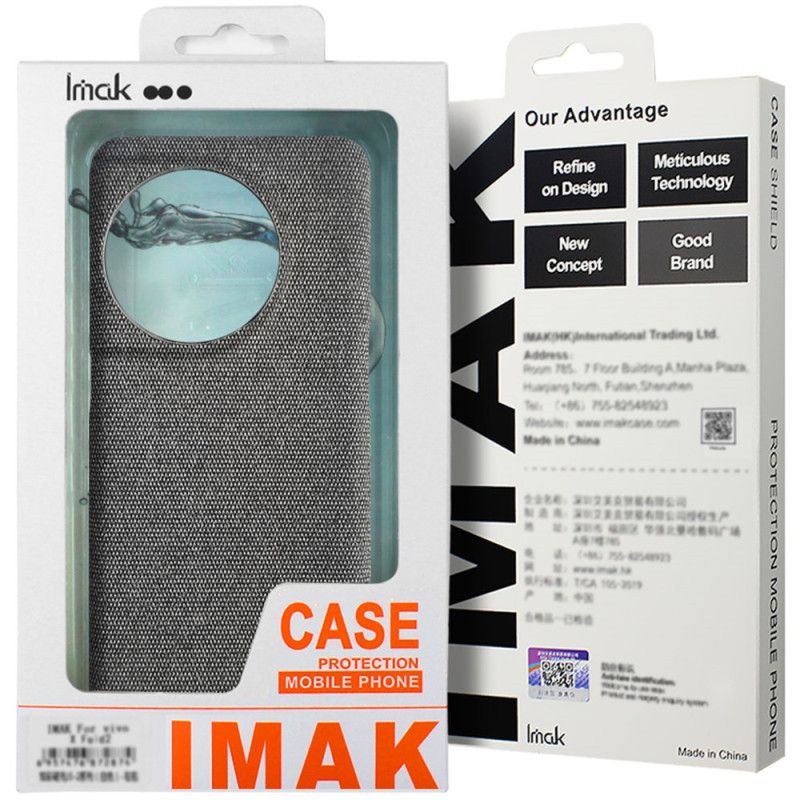 Etui Xiaomi 15 Pro Tekstura Tkaniny Imak