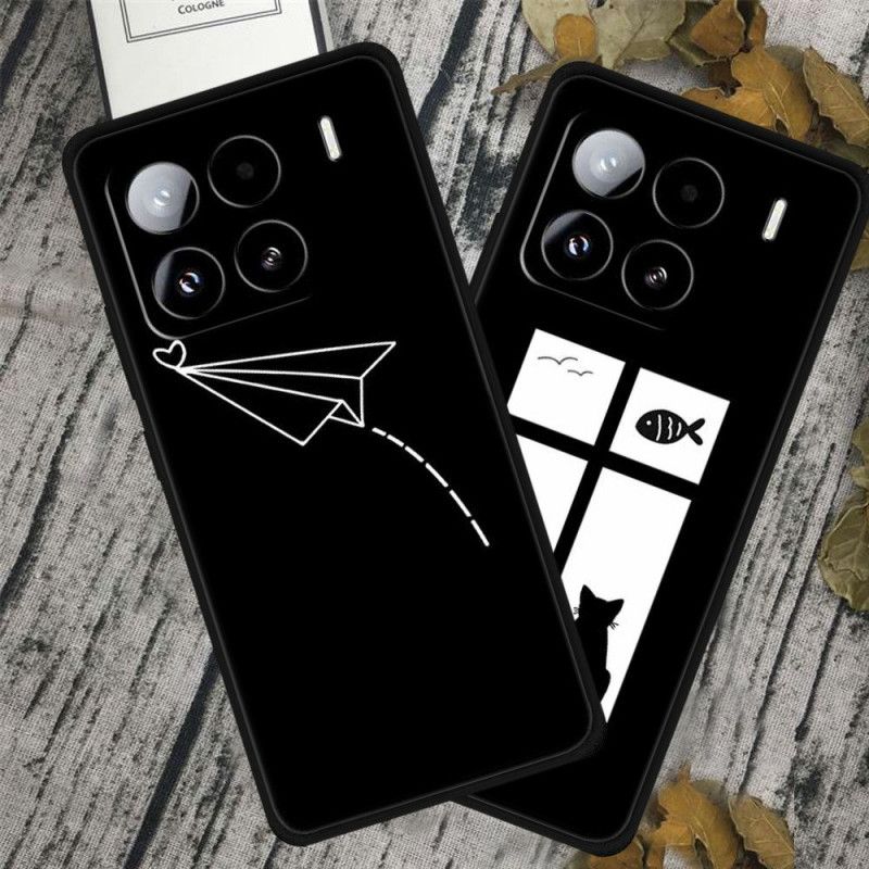 Etui Xiaomi 15 Pro Wstrząsoodporny Nadrukowany Wzór Tpu - Żyj Śmiej Się Kochaj