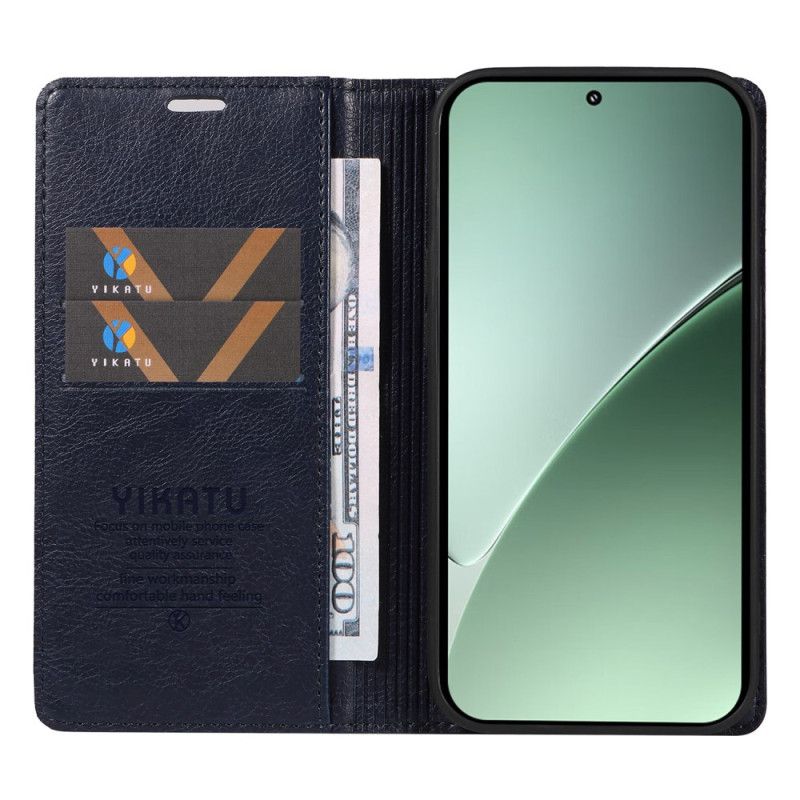 Flip Kotelot Do Xiaomi 15 Pro Yikatu Efekt Skóry