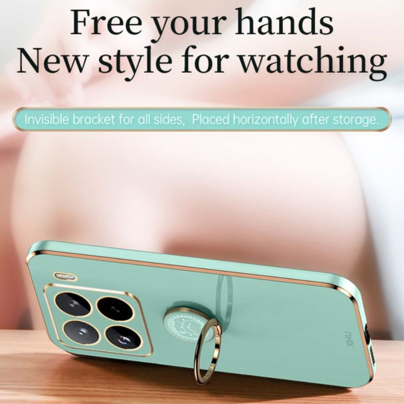 Futerały Xiaomi 15 Pro Etui Na Telefon Stojak Na Pierścionek Xinli