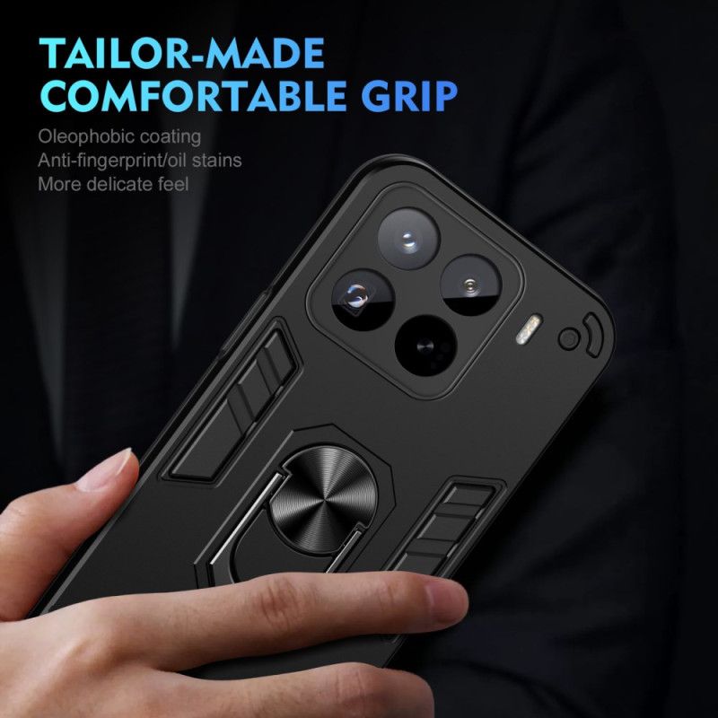 Futerały Xiaomi 15 Pro Etui Na Telefon Wstrząsoodporny Uchwyt Pierścieniowy