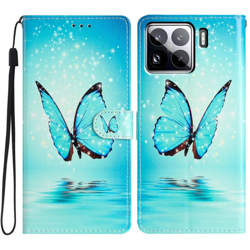 Pokrowce Xiaomi 15 Pro Niebieski Motyl W Locie