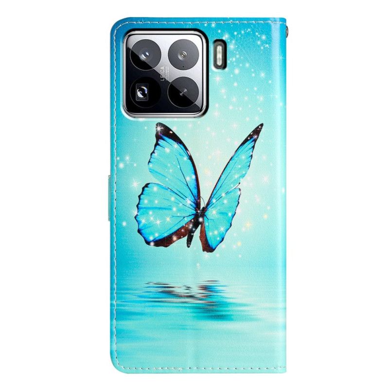 Pokrowce Xiaomi 15 Pro Niebieski Motyl W Locie
