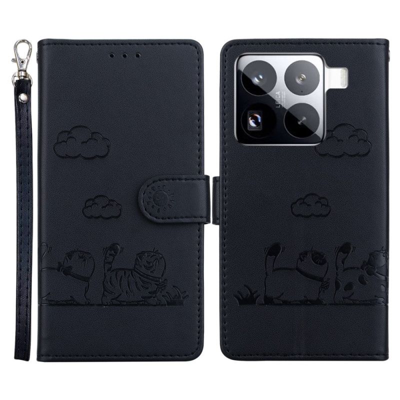 Pokrowce Xiaomi 15 Pro Scena Z Kotem Blokująca Rfid